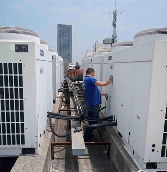 李沧中央空调制热和不制冷系统维修方法